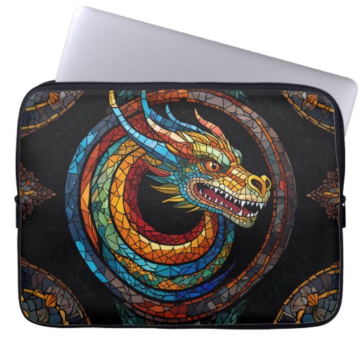 Drawstring Backpack Laptop Sleeve (Voorkant)