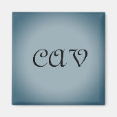 Drawstring Backpack Magneet (Voorkant)