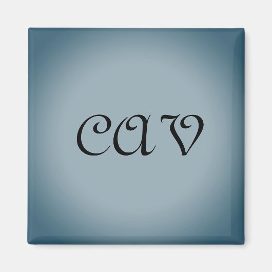 Drawstring Backpack Magneet (Voorkant)