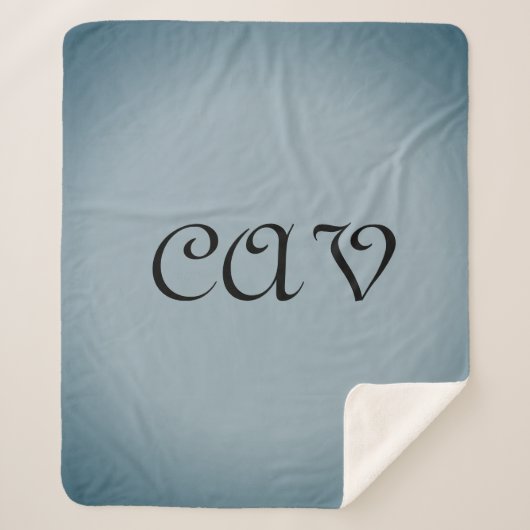 Drawstring Backpack Sherpa Deken (Voorkant)