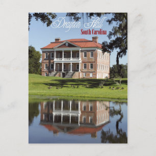 Drayton Hall, South Carolina Briefkaart