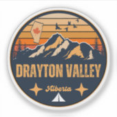 Drayton Valley, Alberta Sticker (Voorkant)
