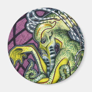 Dread Cthulhu Round Magnet Magneet