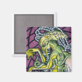 Dread Cthulhu Square Magnet Magneet (Voorkant / Achterkant)