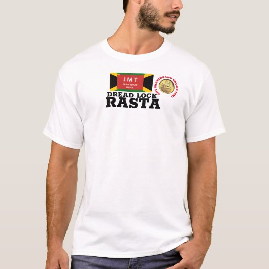 DREAD LOCK RASTA JMT Basic T-shirt voor heren (Voorkant)