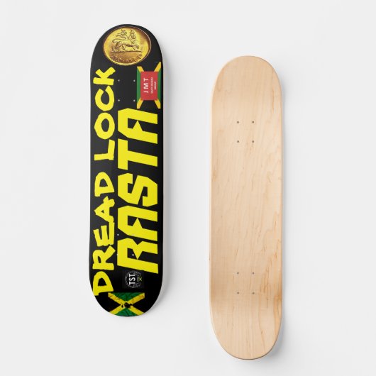 DREAD LOCK RASTA  OFFICIEL Planche de Skateboard 7 (Recto)