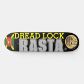 DREAD LOCK RASTA Skateboard (Horizontaal)