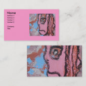 DREAD PINK VISITEKAARTJE (Voorkant / Achterkant)