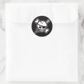 Dread Pirate Pete Ronde Sticker (Tas)