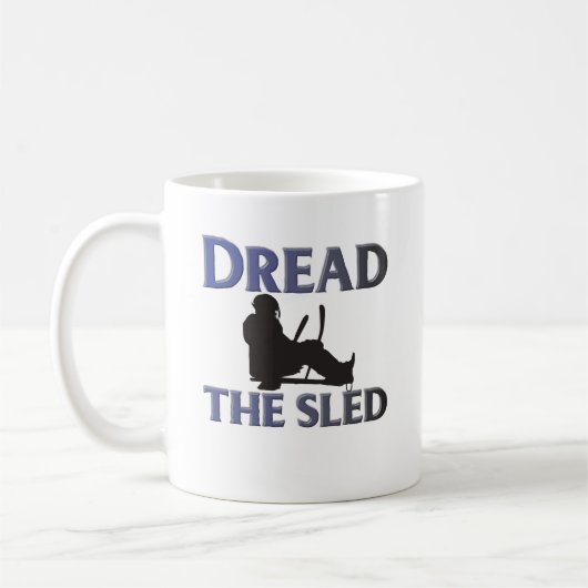 Dread the Sled Hockey Koffiemok (Links)