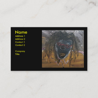 DREAD VAN VEILIGHEID VISITEKAARTJE