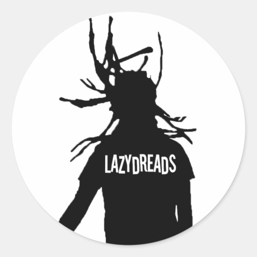 Dreadfan Ronde Sticker (Voorkant)