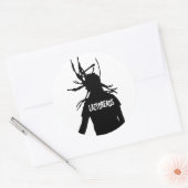 Dreadfan Ronde Sticker (Envelop)
