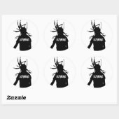 Dreadfan Ronde Sticker (Vel)