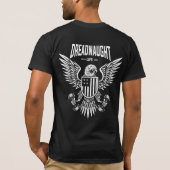 Dreadnaught Eagle Flag Logo T-shirt (Achterkant)
