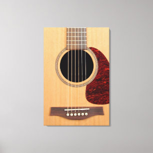 Dreadneen Acoustic 6 String Guitar Canvas Afdruk
