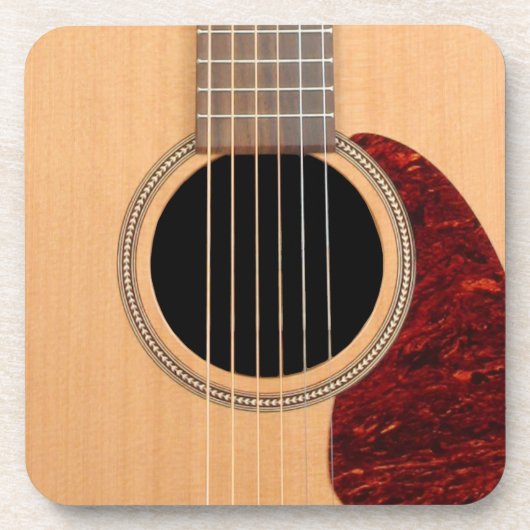 Dreadneen Acoustic 6 String Guitar Drankjes Onderzetter (Voorkant)