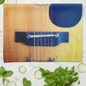 Dreadnought Acoustic 6-String Guitar Artist Design Theedoek (Gevouwen)