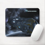 Dreadnought mouse pad muismat (Met muis)