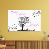 Dream A Little Dream Canvas Afdruk (Insitu (Woonkamer))
