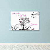 Dream A Little Dream Canvas Afdruk (Insitu (Houten vloer))