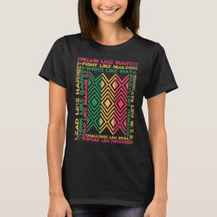 Dream als Martin African American Black History T-shirt