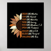 Dream als Martin Lead, als Harriet Black History Poster (Voorkant)