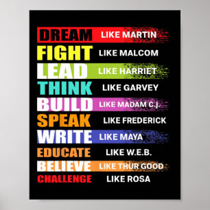 Dream als Martin Lead, als Harriet Black History Poster