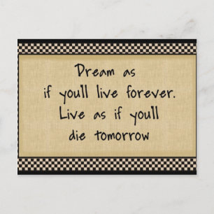 Dream alsof: Briefkaarten