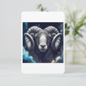 Dream Aries Bedankkaart (Staand voorkant)