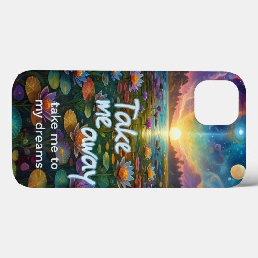 Dream Away Case-Mate iPhone Case (Achterkant (horizontaal))