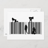 Dream Bar-code Briefkaart (Voorkant / Achterkant)