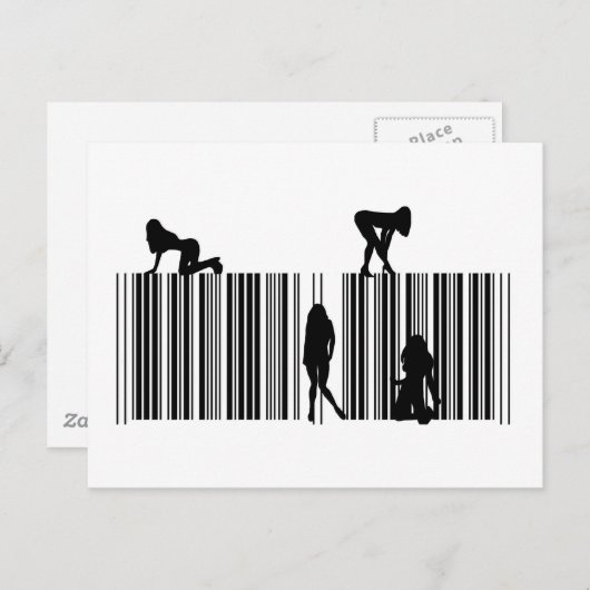 Dream Bar-code Briefkaart (Voorkant / Achterkant)