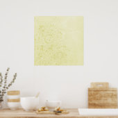 Dream Beige Backdrop Canvas Poster (Keuken)