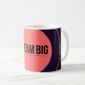 Dream Big — 90s Maximalist Mug | Retro  (Devant droit)