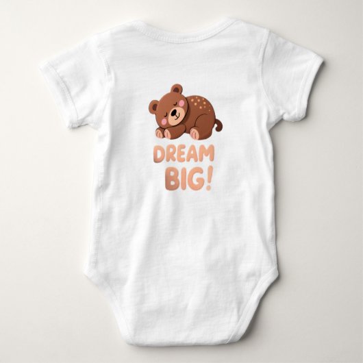 Dream Big Baby Bodysuit (Achterkant)