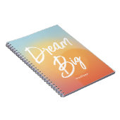 Dream Big Beautiful Carnet Ciel été (Côté Droit)