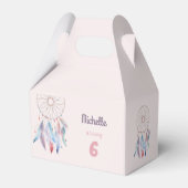 Dream Big Boho Dreamweaver Birthday Bedankdoosjes (Achterkant)