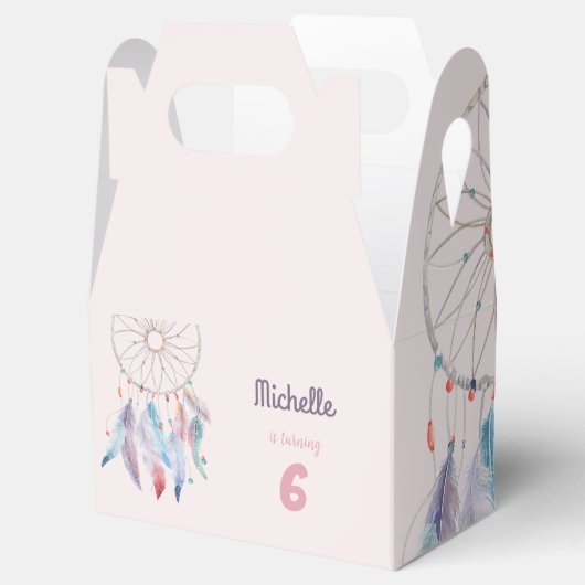 Dream Big Boho Dreamweaver Birthday Bedankdoosjes (Geopend)