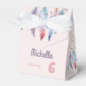 Dream Big Boho Dreamweaver Birthday Bedankdoosjes (Voorkant Zijde)