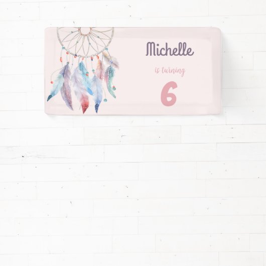 Dream Big Boho Dreamweaver Birthday Spandoek (Insitu)