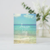 Dream big briefkaart (Staand voorkant)