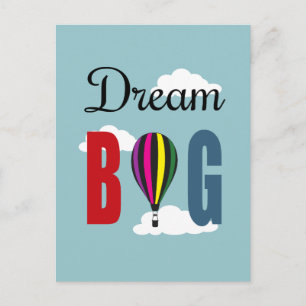 Dream big briefkaart
