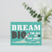 Dream Big Briefkaarten - Leerling voor studenten K (Staand voorkant)