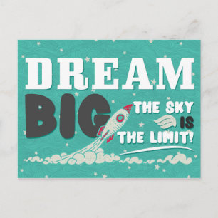 Dream Big Briefkaarten - Leerling voor studenten K