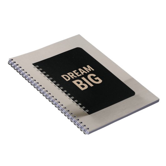 Dream Big Carnet (Côté Droit)