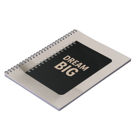 Dream Big Carnet (Côté gauche)