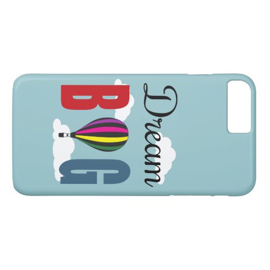 Dream big Case-Mate iPhone case (Achterkant (Horizontaal))