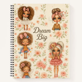 Dream Big  Chibi Girls Journal Notitieboek