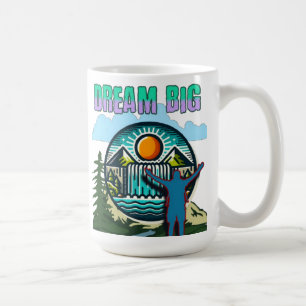 Dream Big Coffee Mok – Inspirerend Quote Cup